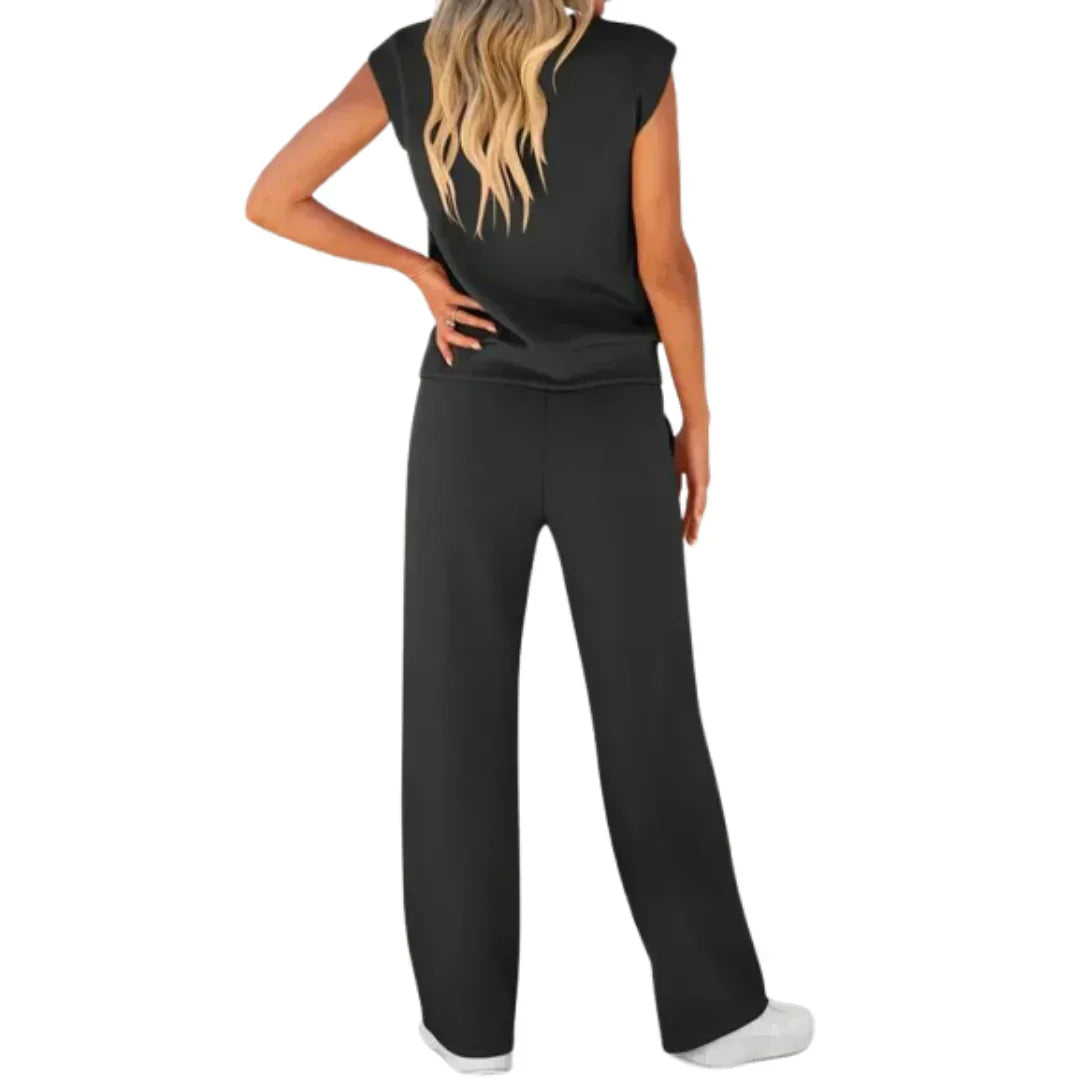 VELLORÉ | – Casual Veraniego Suave Conjunto Coordinado de Lounge