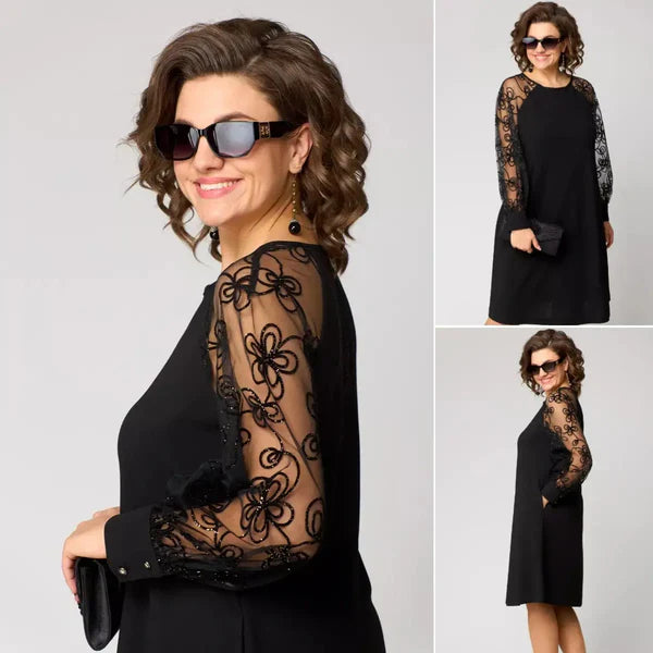 VELLORÉ | Vestido midi clásico para ocasiones especiales