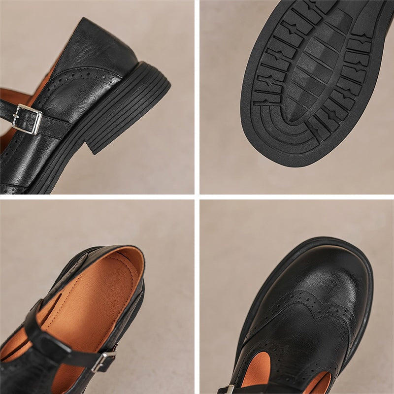 VELLORÉ | Mia - Zapato de cuero elegante y refinado