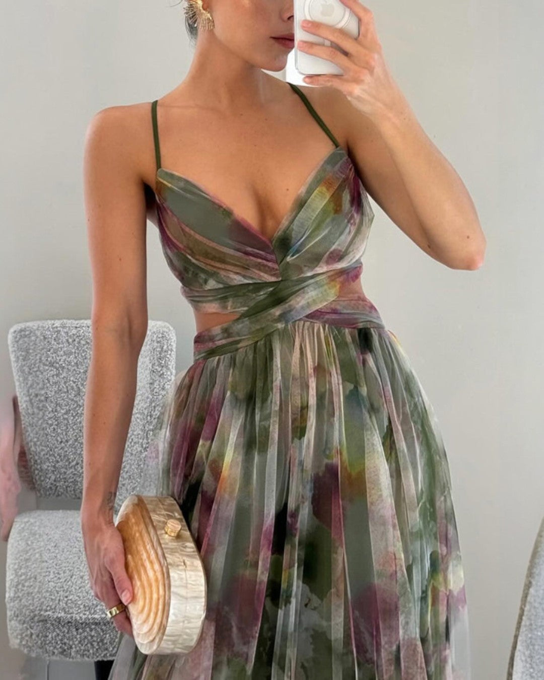 VELLORÉ | Vestido Maxi Floral Elegante — Edición Limitada
