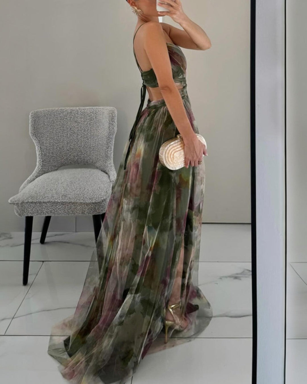 VELLORÉ | Vestido Maxi Floral Elegante — Edición Limitada