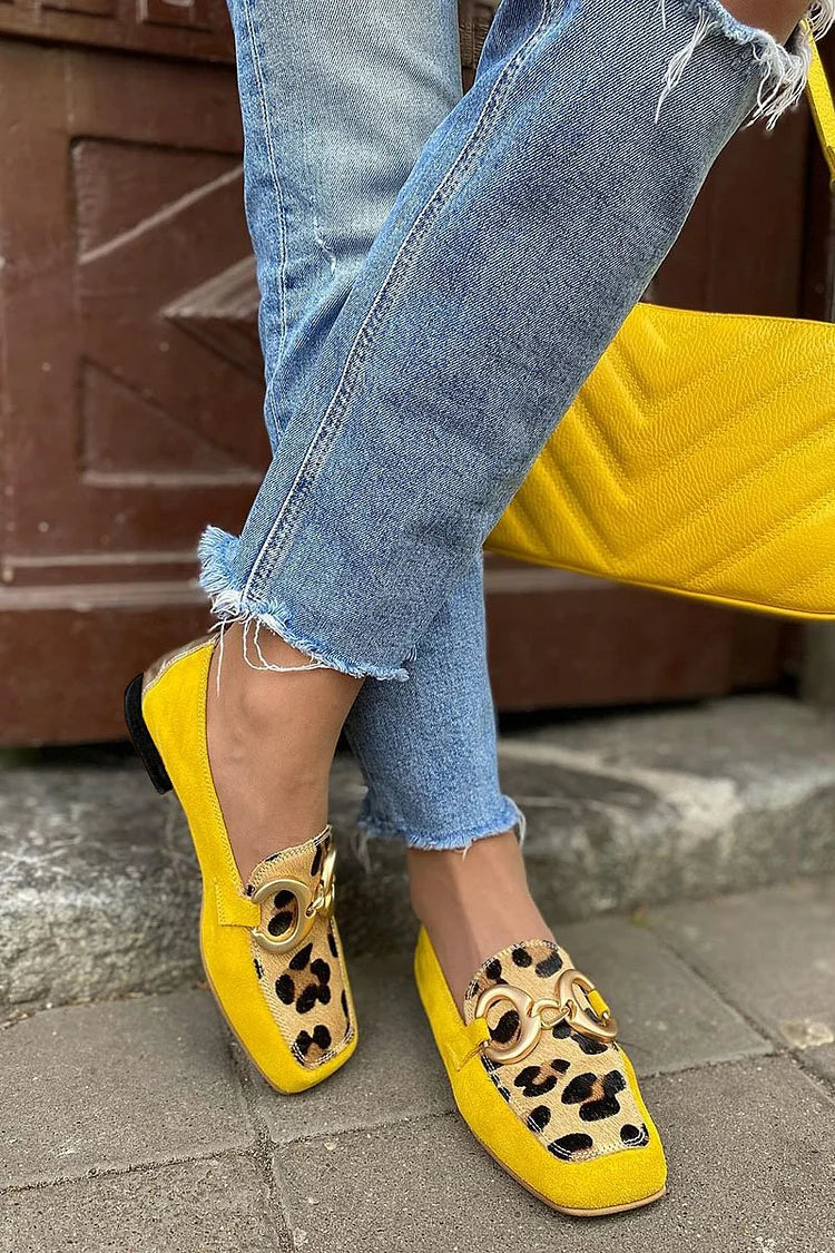 VELLORÉ | STELLE - Mocasines con estampado animal