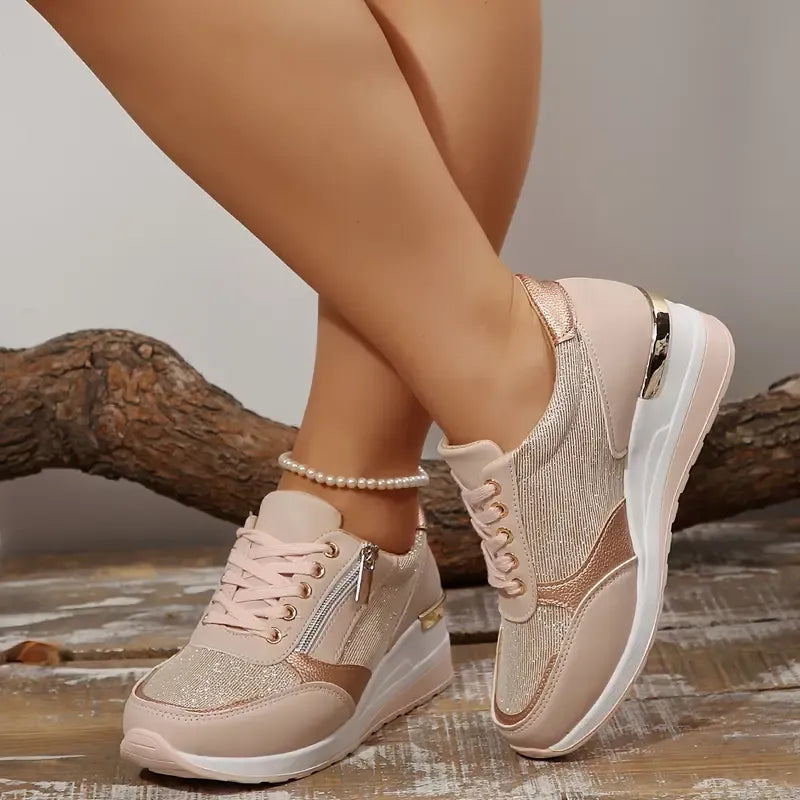 VELLORÉ | Nuevas zapatillas ortopédicas con cordones y cierre lateral para mujeres