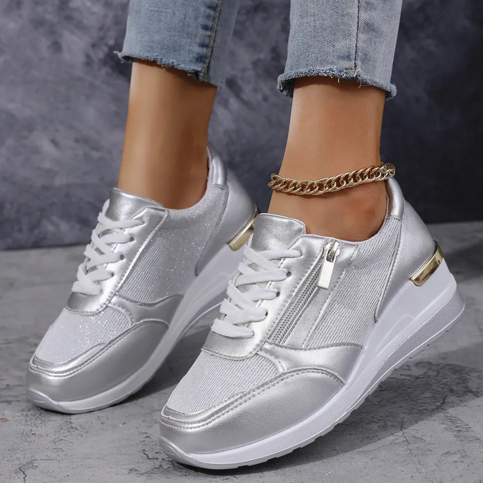 VELLORÉ | Nuevas zapatillas ortopédicas con cordones y cierre lateral para mujeres