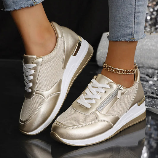 VELLORÉ | Nuevas zapatillas ortopédicas con cordones y cierre lateral para mujeres