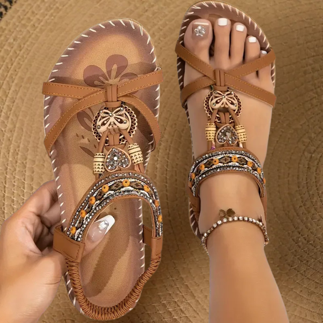 VELLORÉ | Nada – Sandalias ortopédicas al estilo Ibiza para comodidad y elegancia