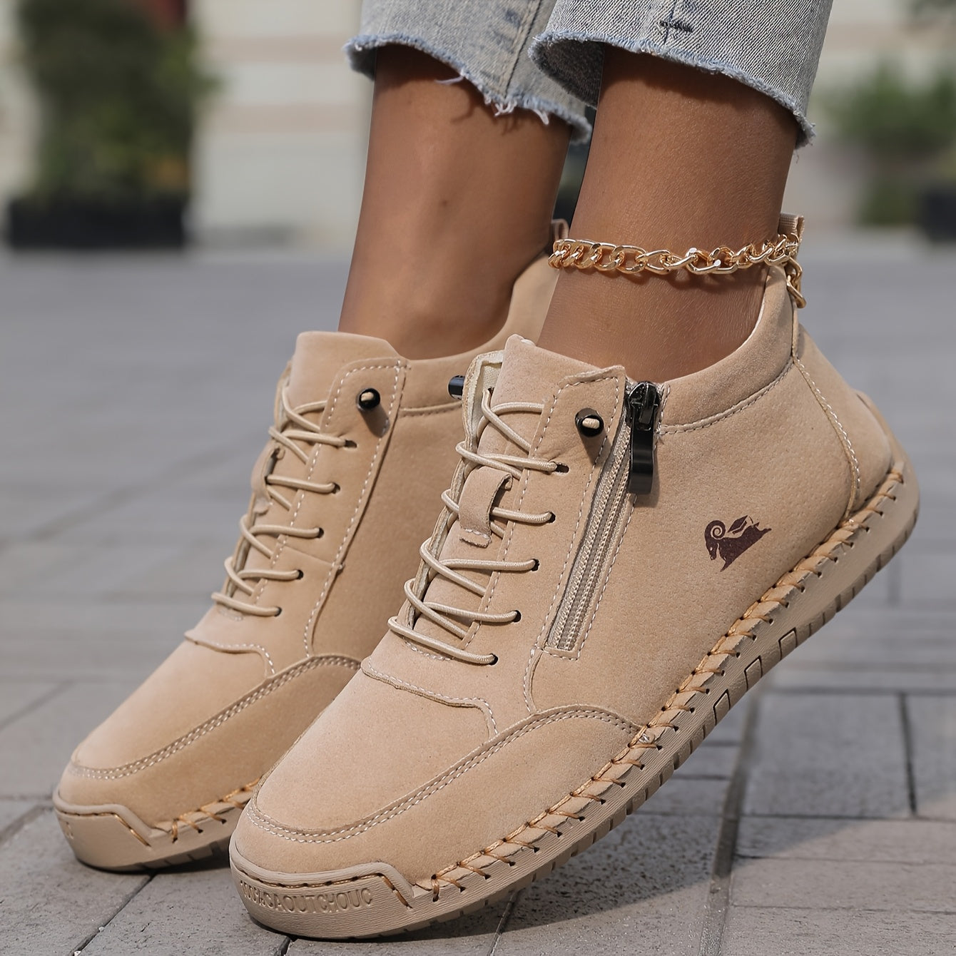 VELLORÉ | – Zapatillas ortopédicas cómodas con cremallera
