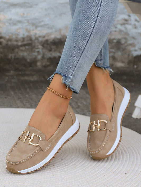 VELLORÉ | Ellie - Mocasines planos con hebilla