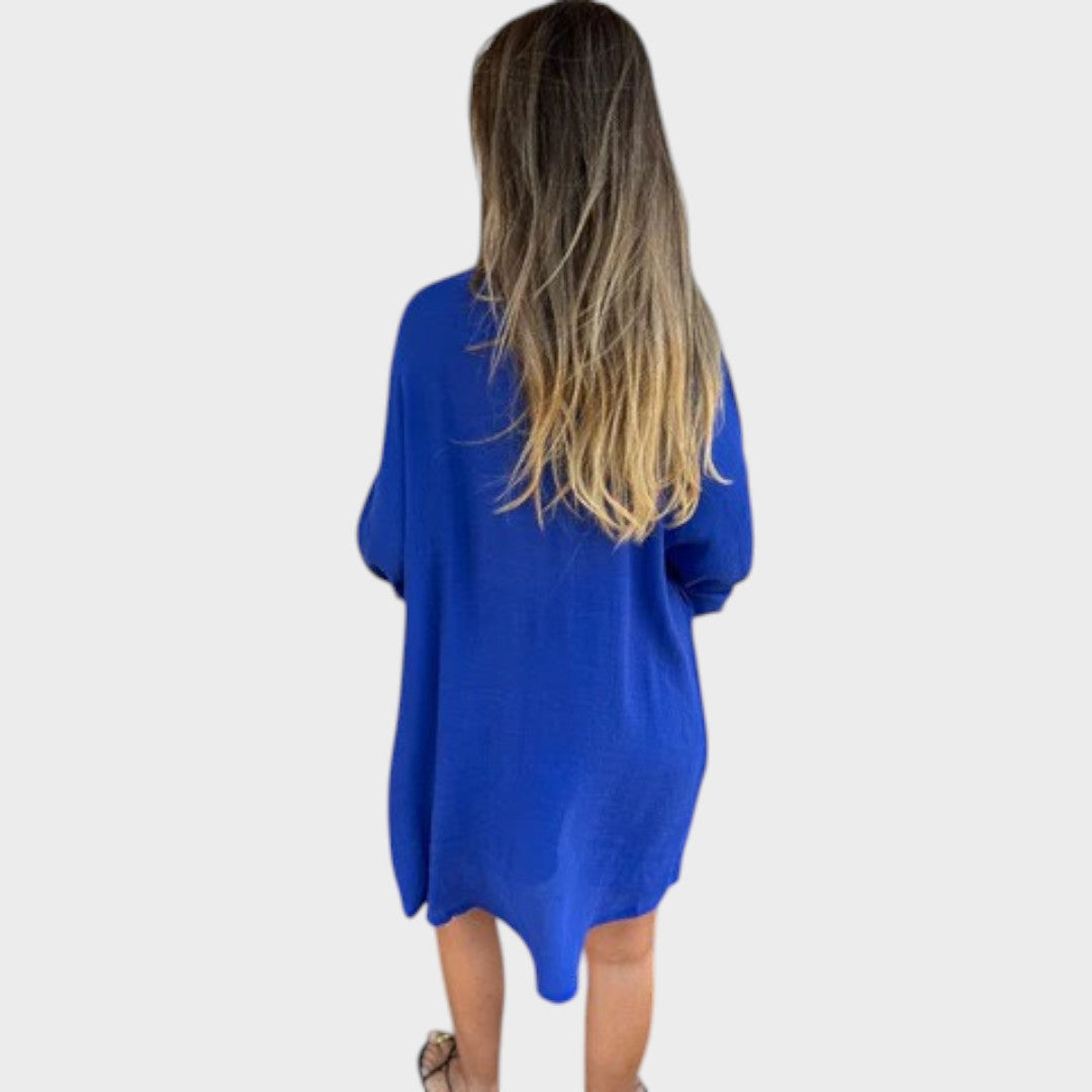 VELLORÉ | Conjunto de camisa y pantalones cortos de lino Nora — Estilo veraniego sin esfuerzo (SOLO HOY 3X2)