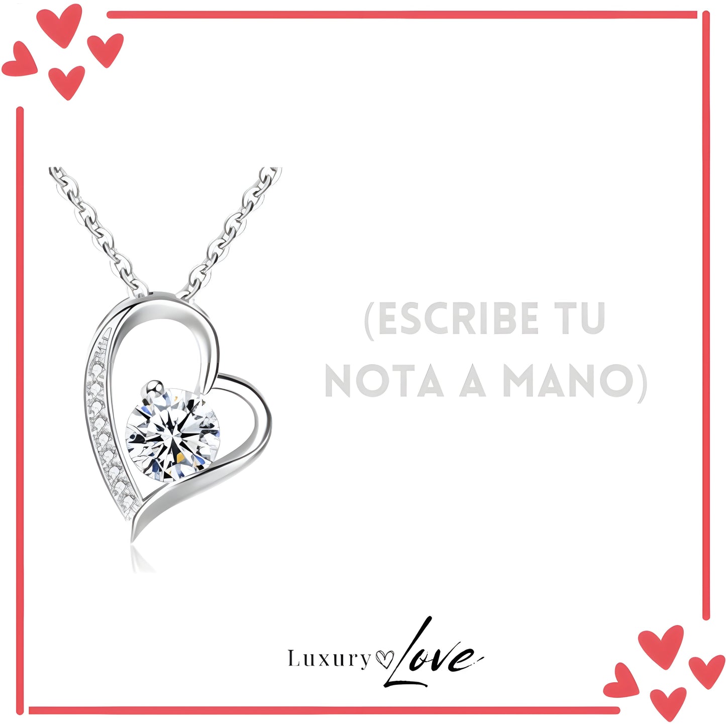 VELLORÉ | Collar Amor-Eterno® para mi Madre (con nota especial a escoger)