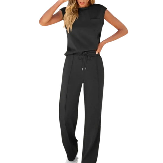 VELLORÉ | – Casual Veraniego Suave Conjunto Coordinado de Lounge