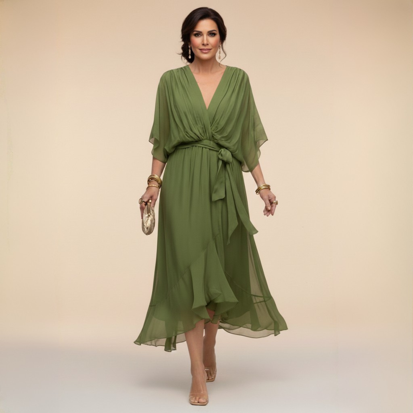 VELLORÉ | Monica - Vestido con escote en V