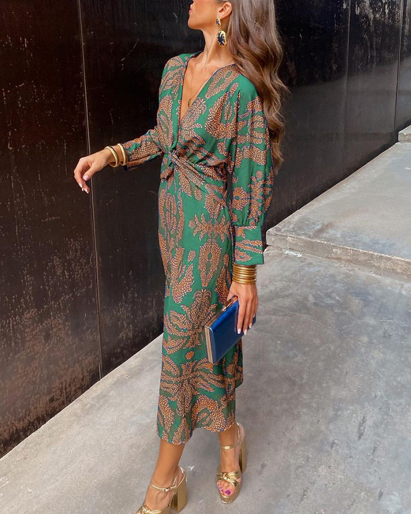 VELLORÉ | Vestido maxi de línea A para invitadas de boda