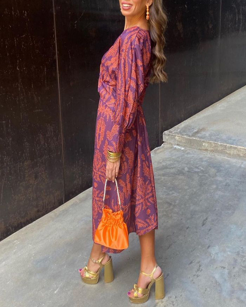 VELLORÉ | Vestido maxi de línea A para invitadas de boda