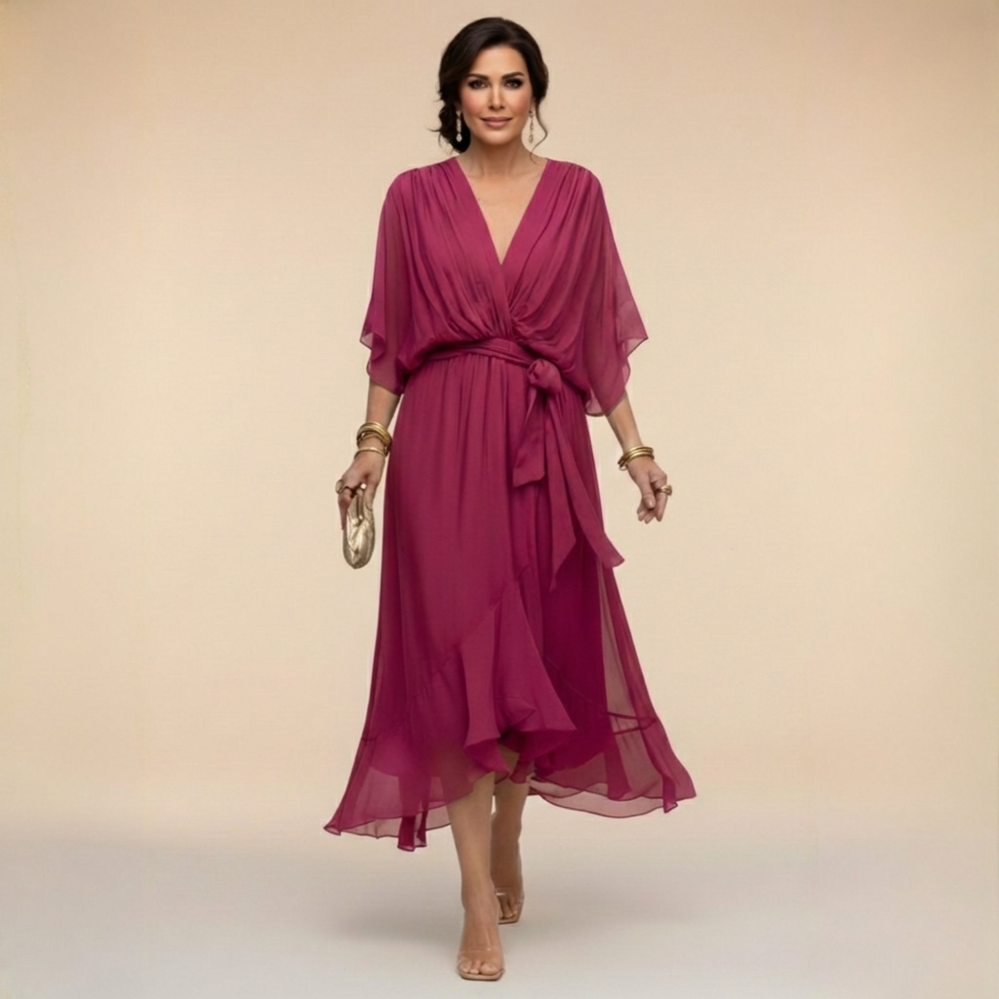VELLORÉ | Monica - Vestido con escote en V