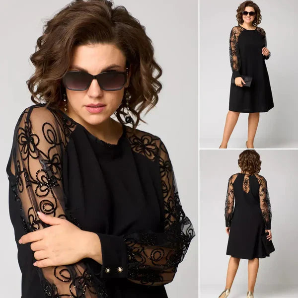 VELLORÉ | Vestido midi clásico para ocasiones especiales