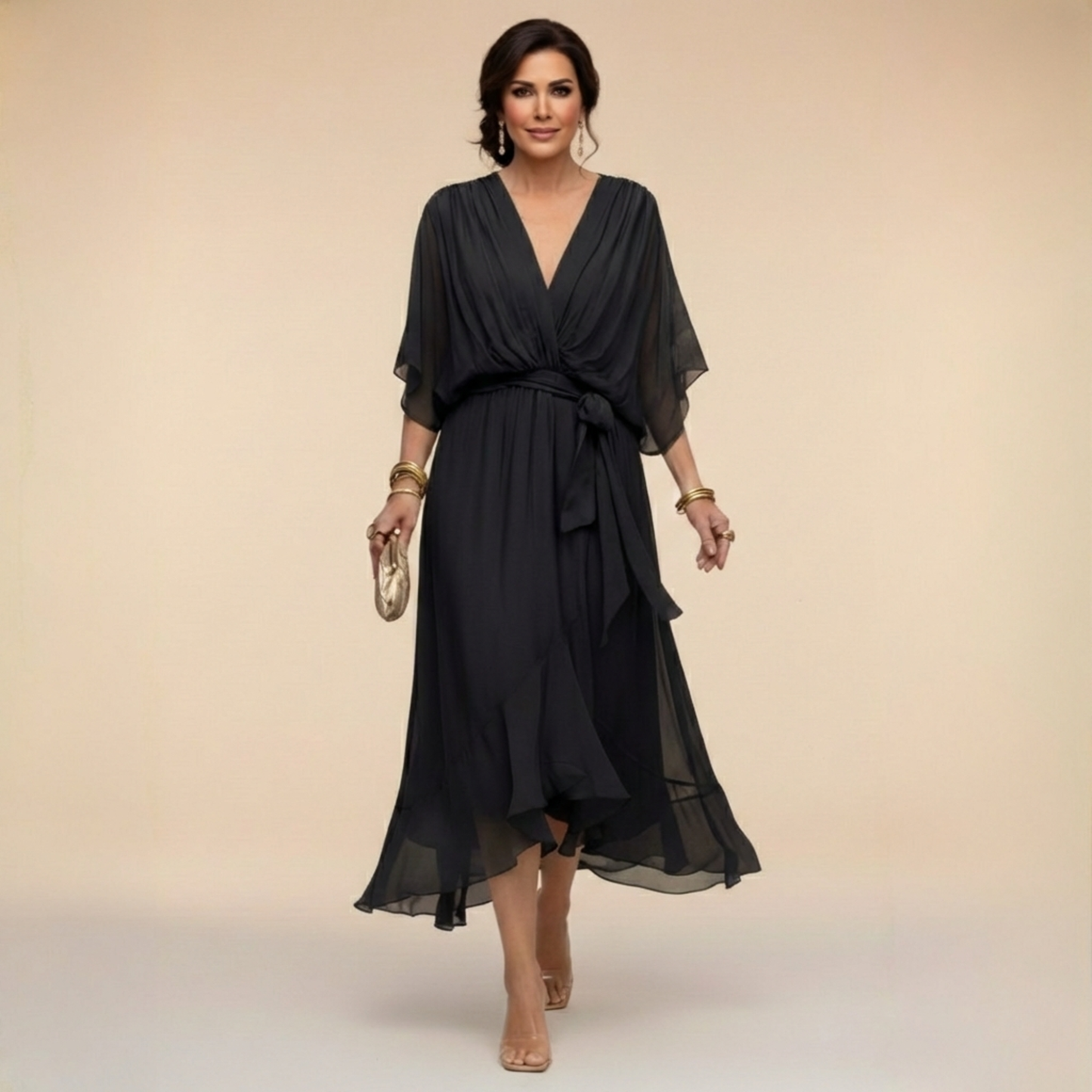 VELLORÉ | Monica - Vestido con escote en V