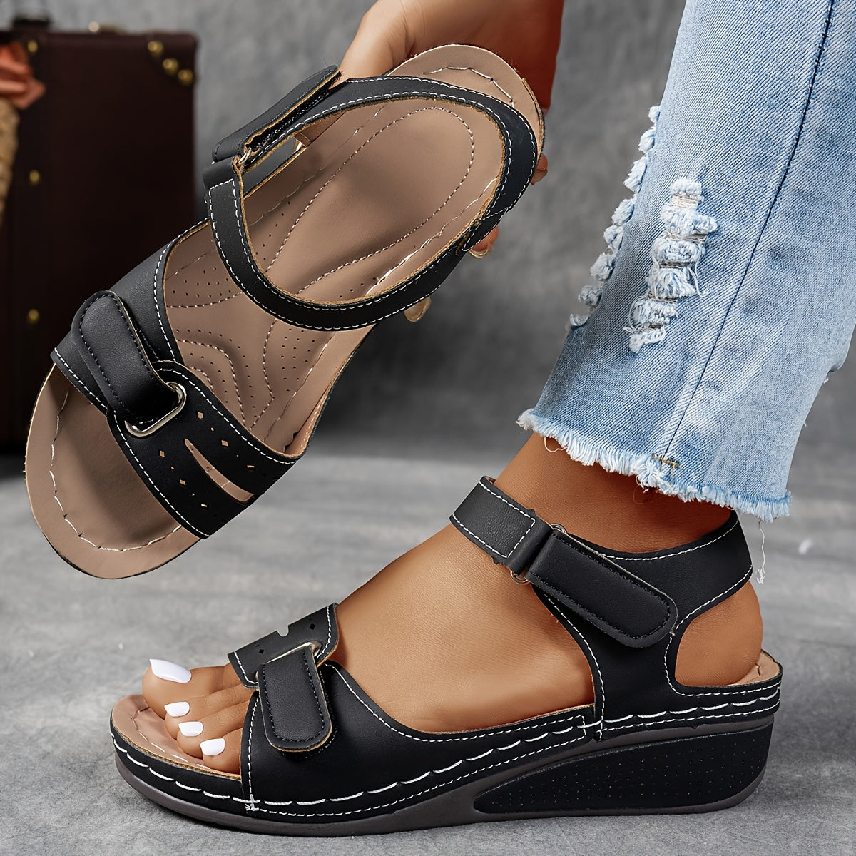 VELLORÉ | Sandalia ortopédica de moda