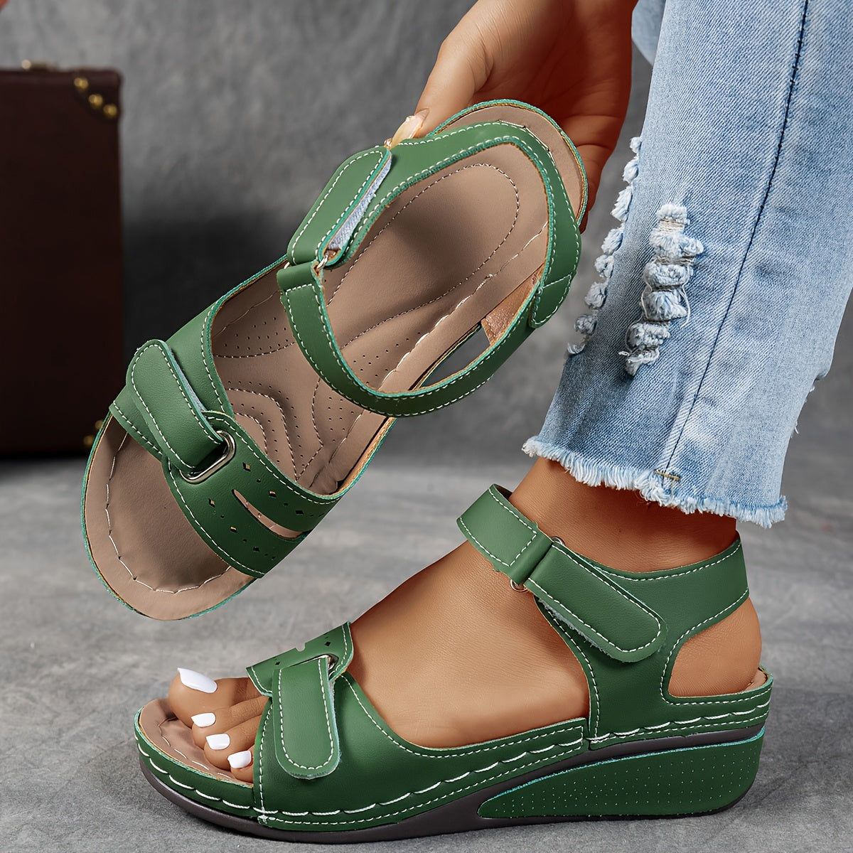 VELLORÉ | Sandalia ortopédica de moda