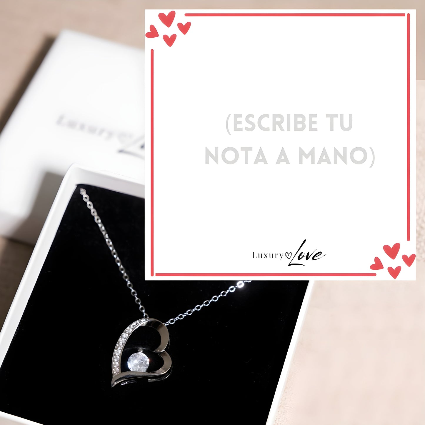 VELLORÉ | Collar Amor-Eterno para Mi Hija (con carta especial)