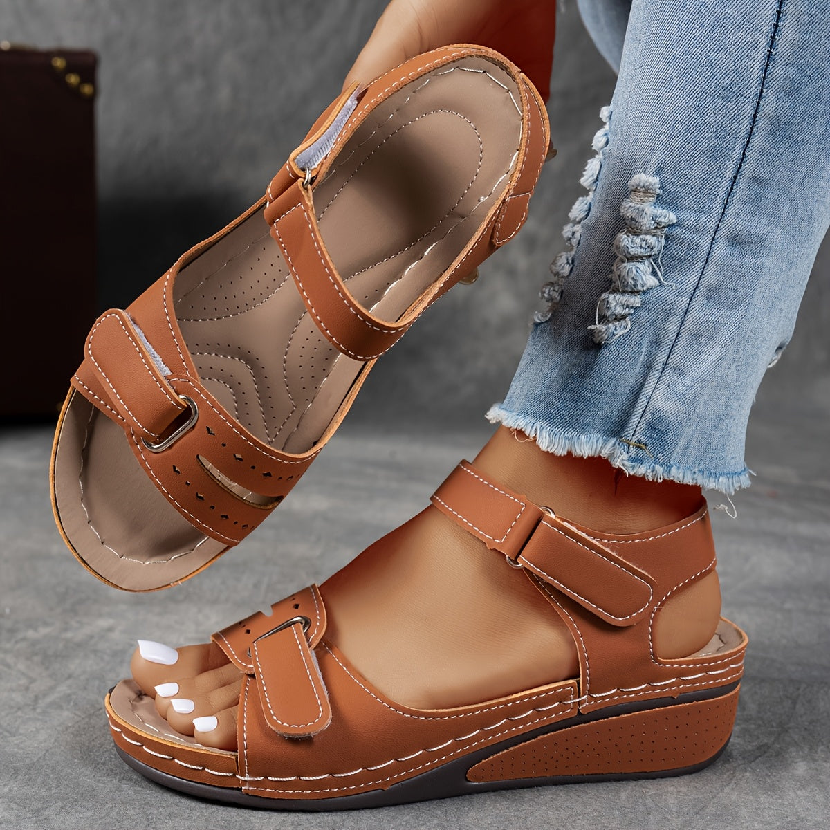 VELLORÉ | Sandalia ortopédica de moda