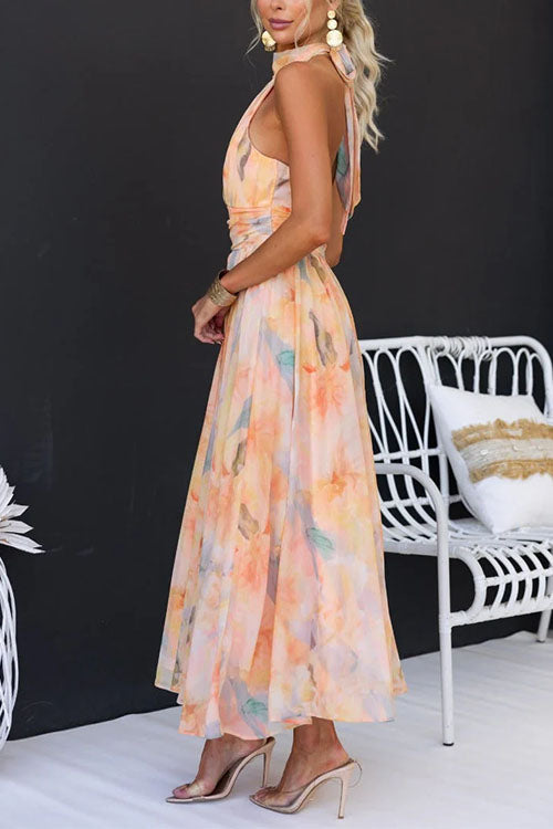 VELLORÉ | - Vestido maxi con estampado