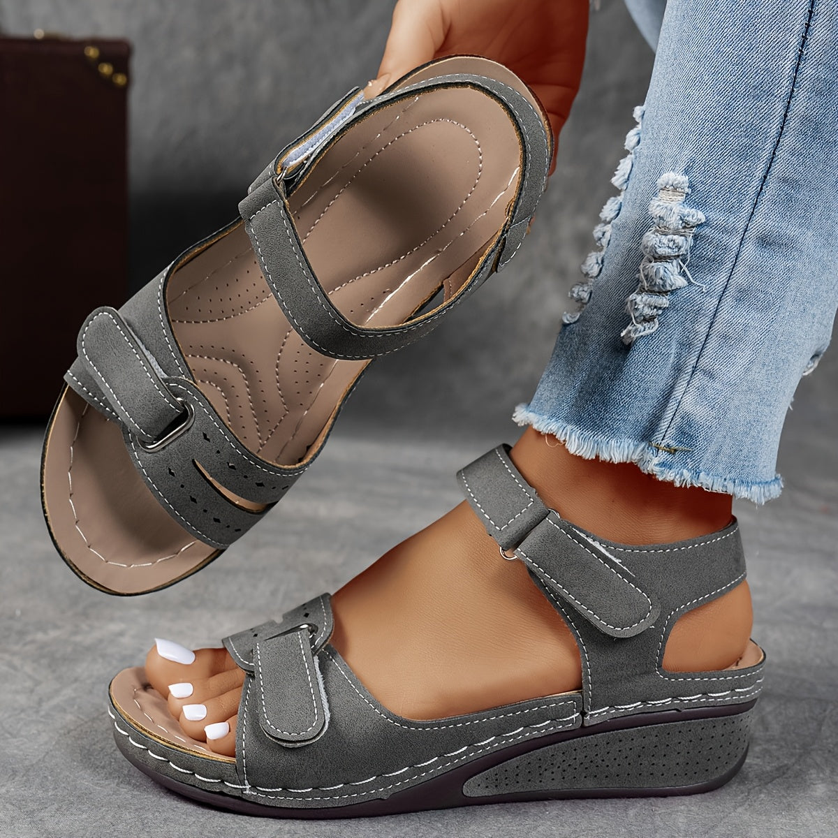 VELLORÉ | Sandalia ortopédica de moda