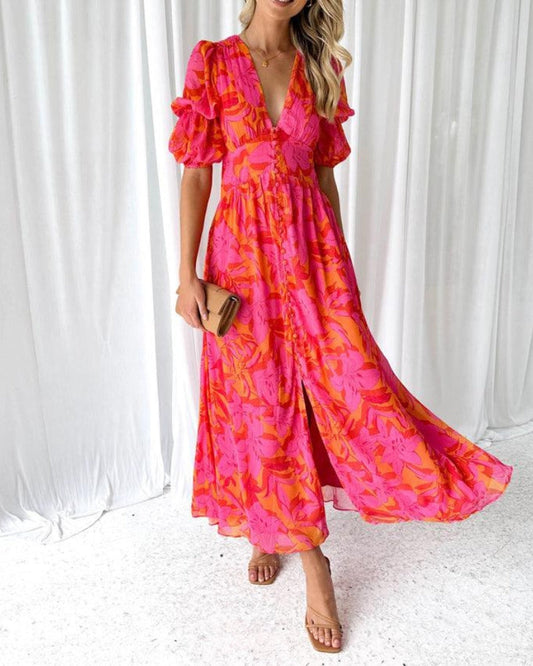 VELLORÉ | Vestido Maxi Resplandor Solar (Edición limitada)