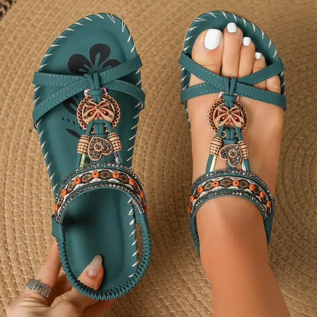 VELLORÉ | Nada – Sandalias ortopédicas al estilo Ibiza para comodidad y elegancia