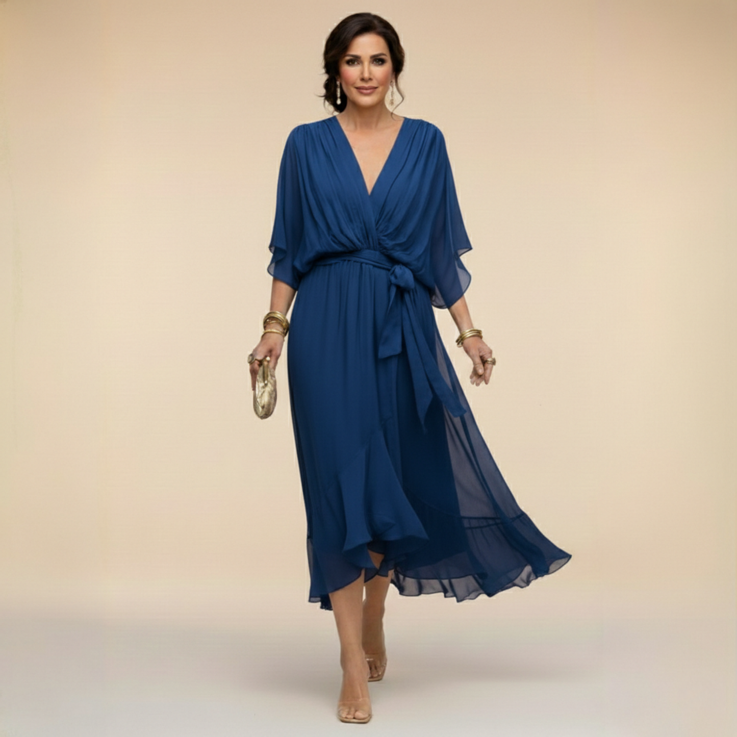 VELLORÉ | Monica - Vestido con escote en V