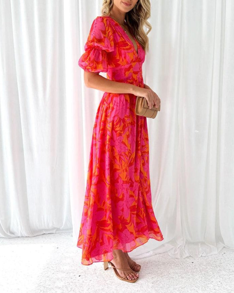 VELLORÉ | Vestido Maxi Resplandor Solar (Edición limitada)