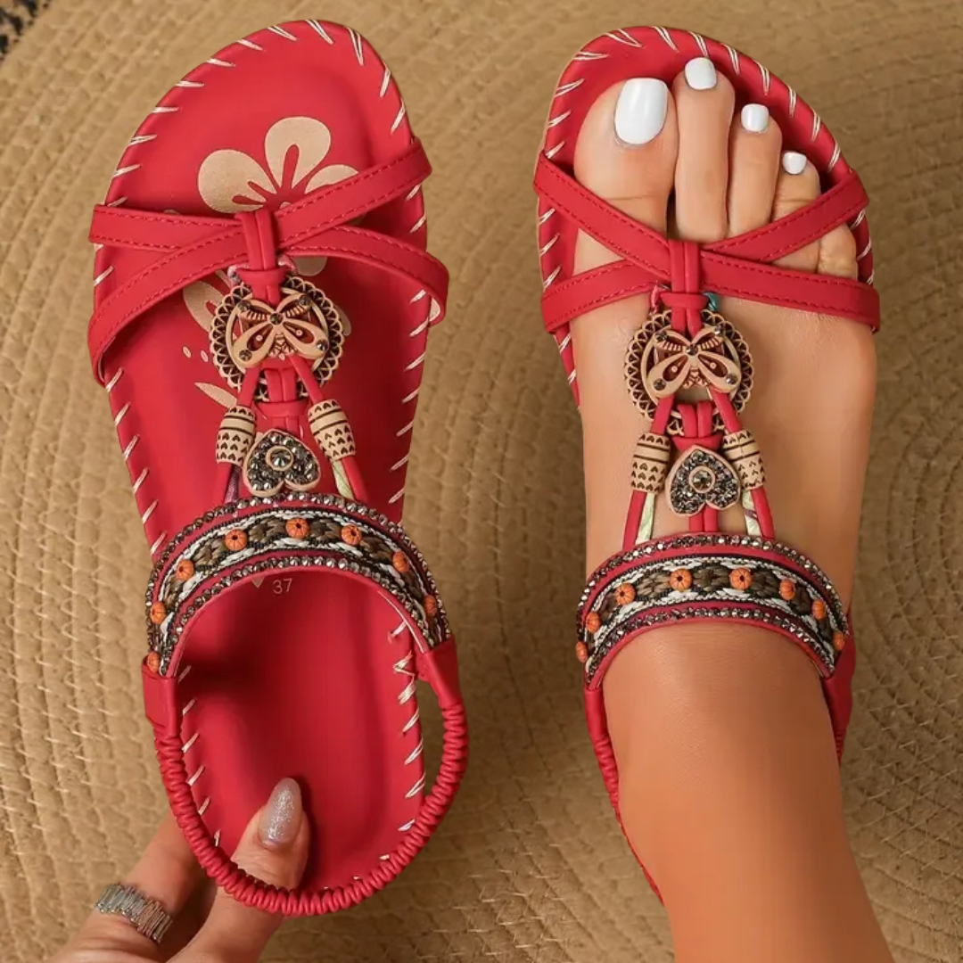 VELLORÉ | Nada – Sandalias ortopédicas al estilo Ibiza para comodidad y elegancia