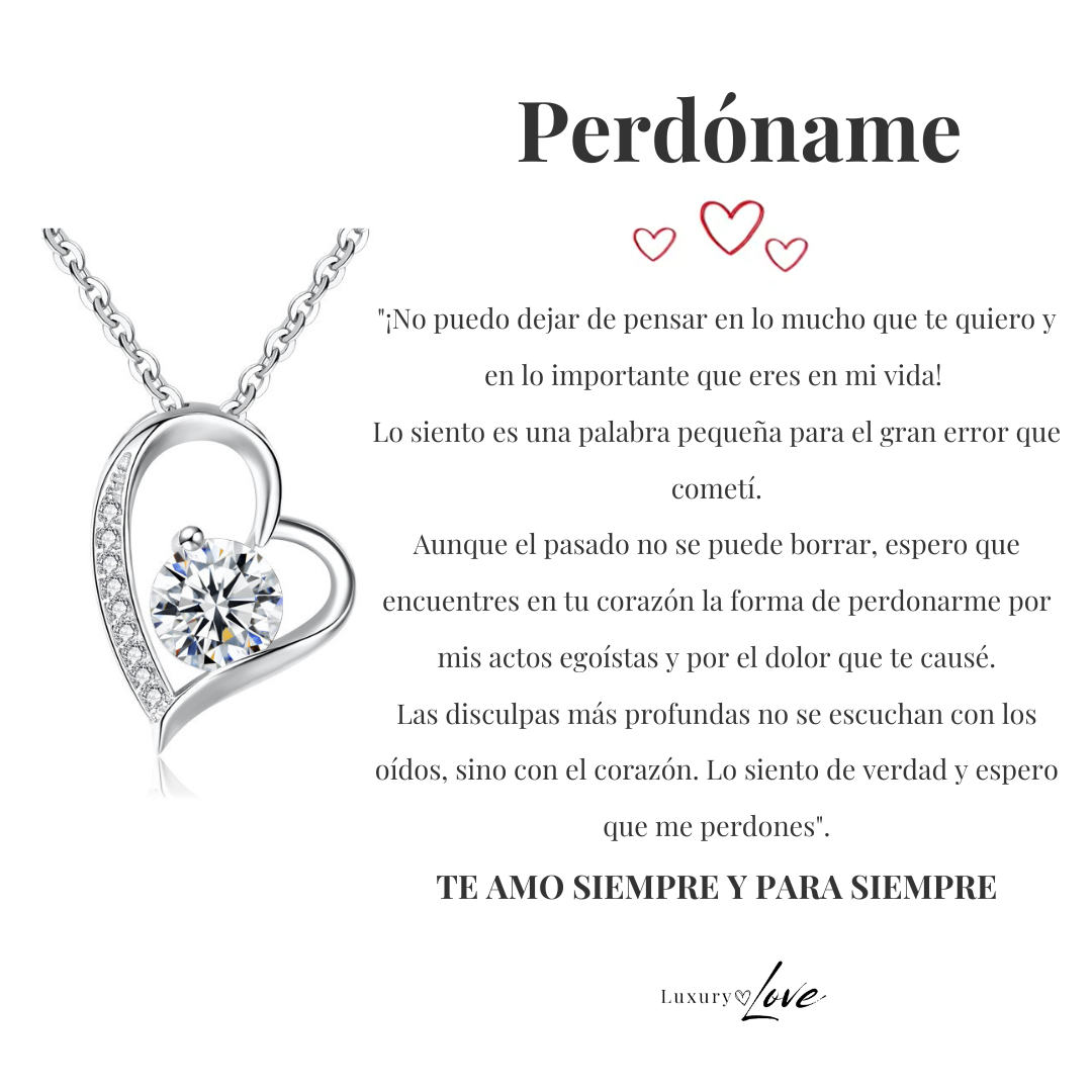 VELLORÉ | Collar Amor-Eterno para mi Amor (con carta especial)