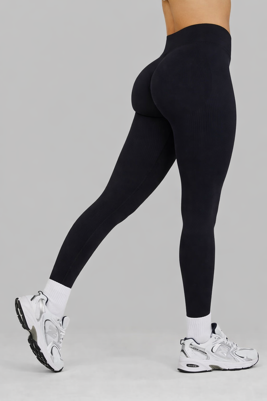 VELLORÉ | Leggings largo de contorno acanalado Elevate