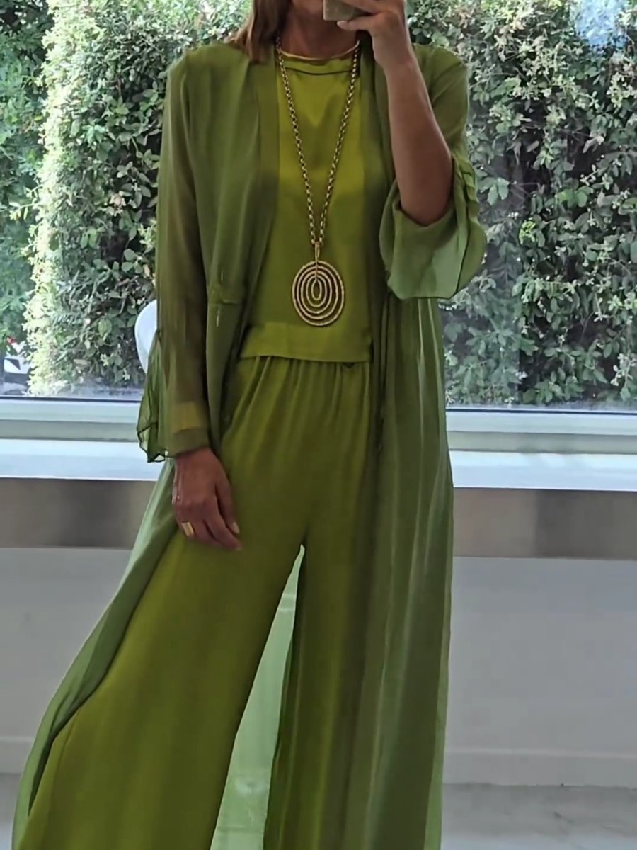 VELLORÉ | Conjunto de traje para mujer elegante y cómodo de poliéster