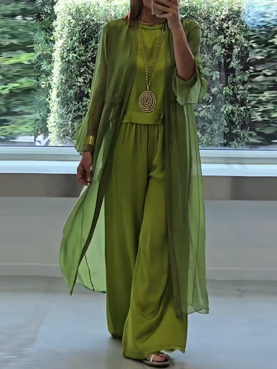 VELLORÉ | Conjunto de traje para mujer elegante y cómodo de poliéster