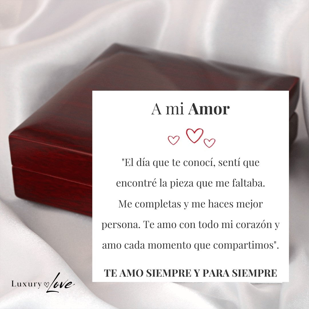 VELLORÉ | Collar Amor-Eterno para mi Amor (con carta especial)