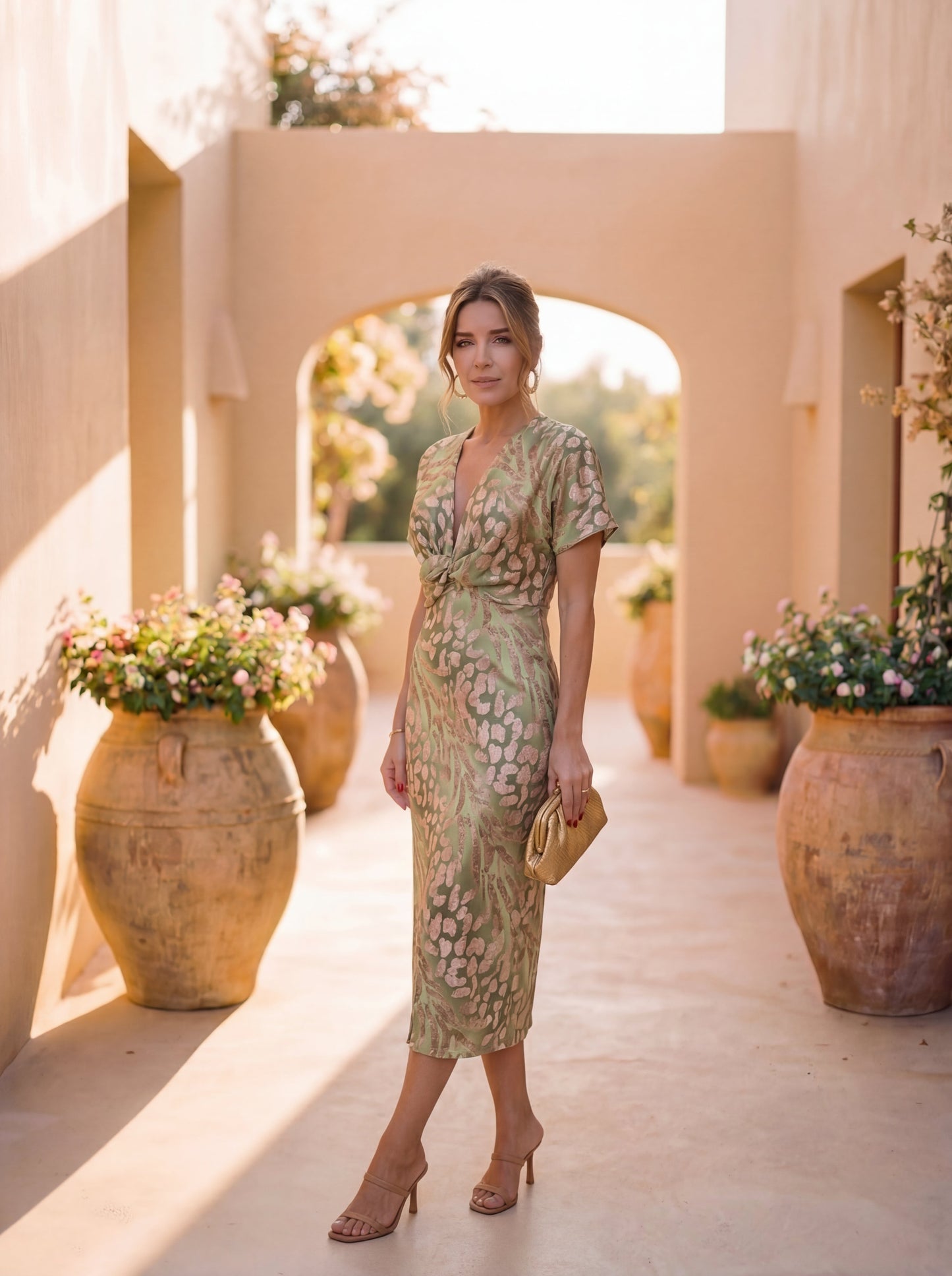 VELLORÉ | Giulia – Vestido elegante de tejido ligero y fluido