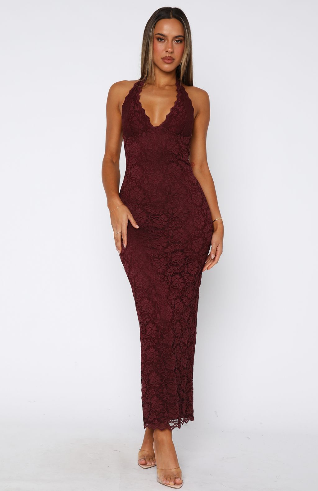 VELLORÉ | Lace Me Maxi Dress
