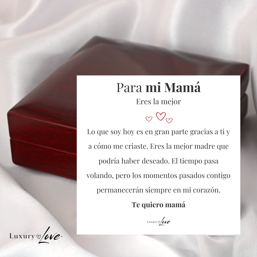 VELLORÉ | Collar Amor-Eterno® para mi Madre (con nota especial a escoger)