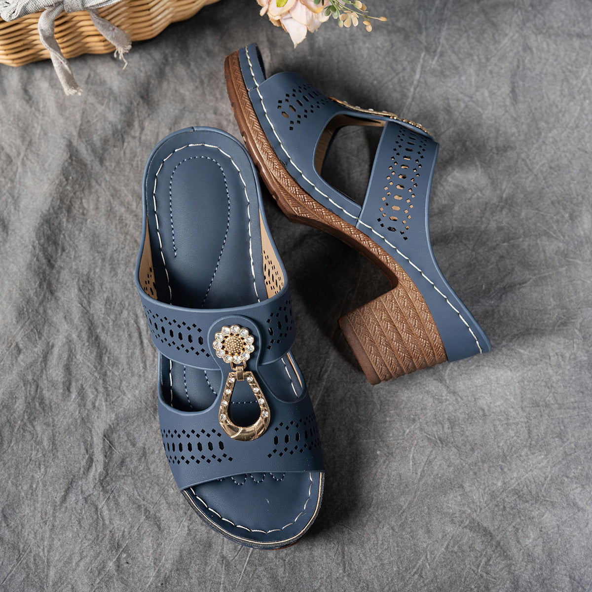 VELLORÉ | Sandalias Ortopédicas de Confort Premium con Tacón Alto