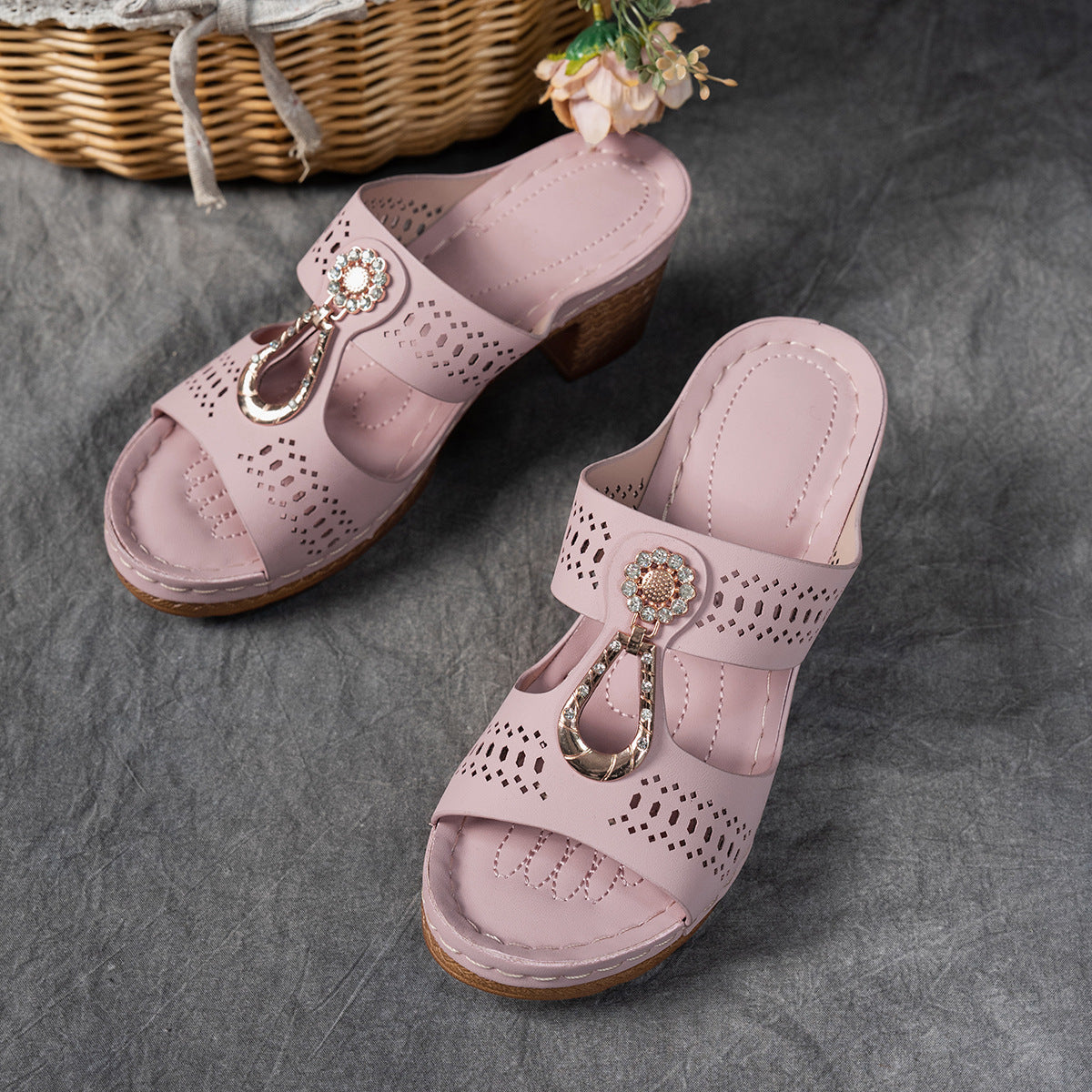 VELLORÉ | Sandalias Ortopédicas de Confort Premium con Tacón Alto
