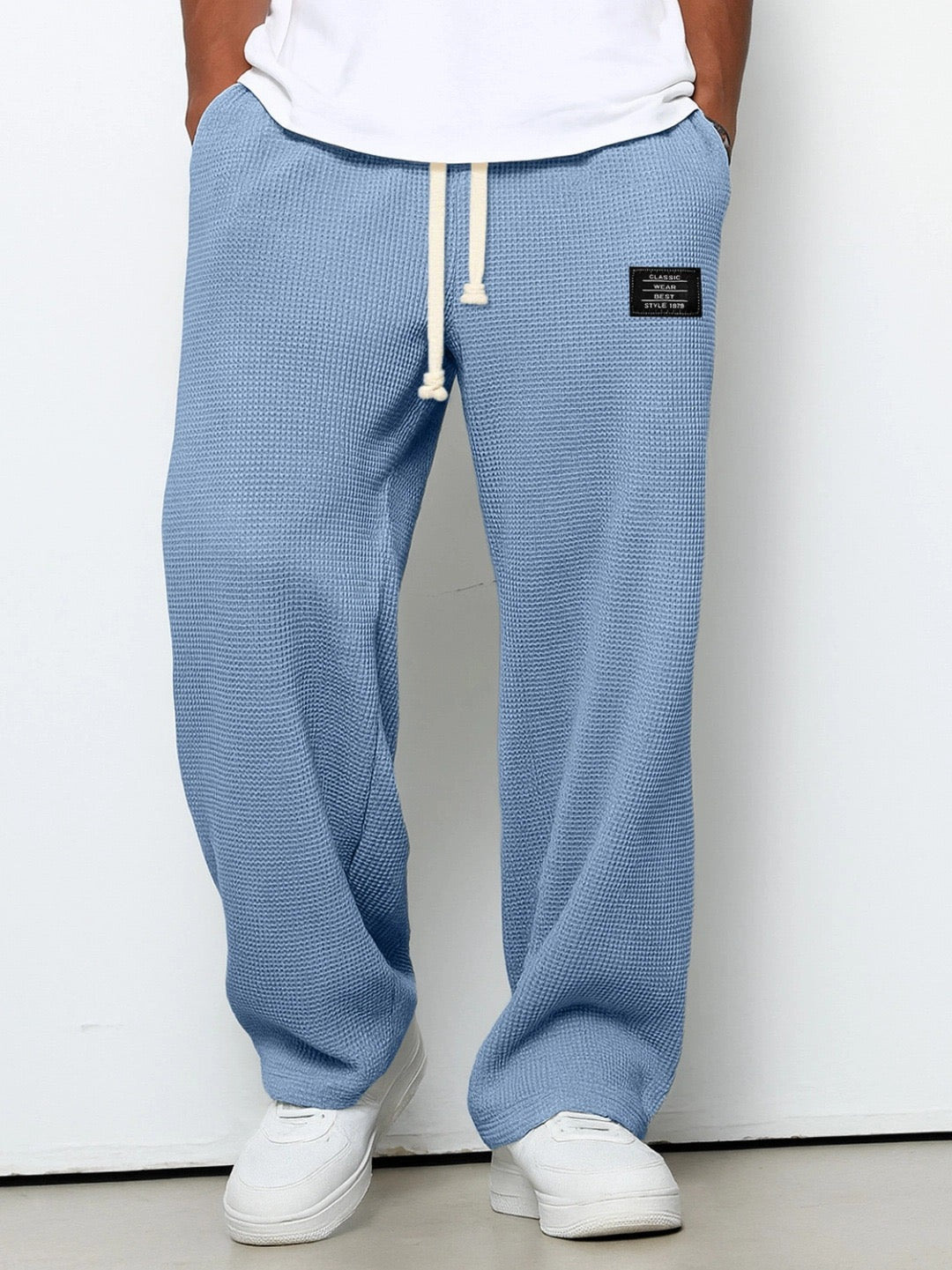 VELLORÉ | Pantalones anchos y cómodos para hombre con cintura ajustable