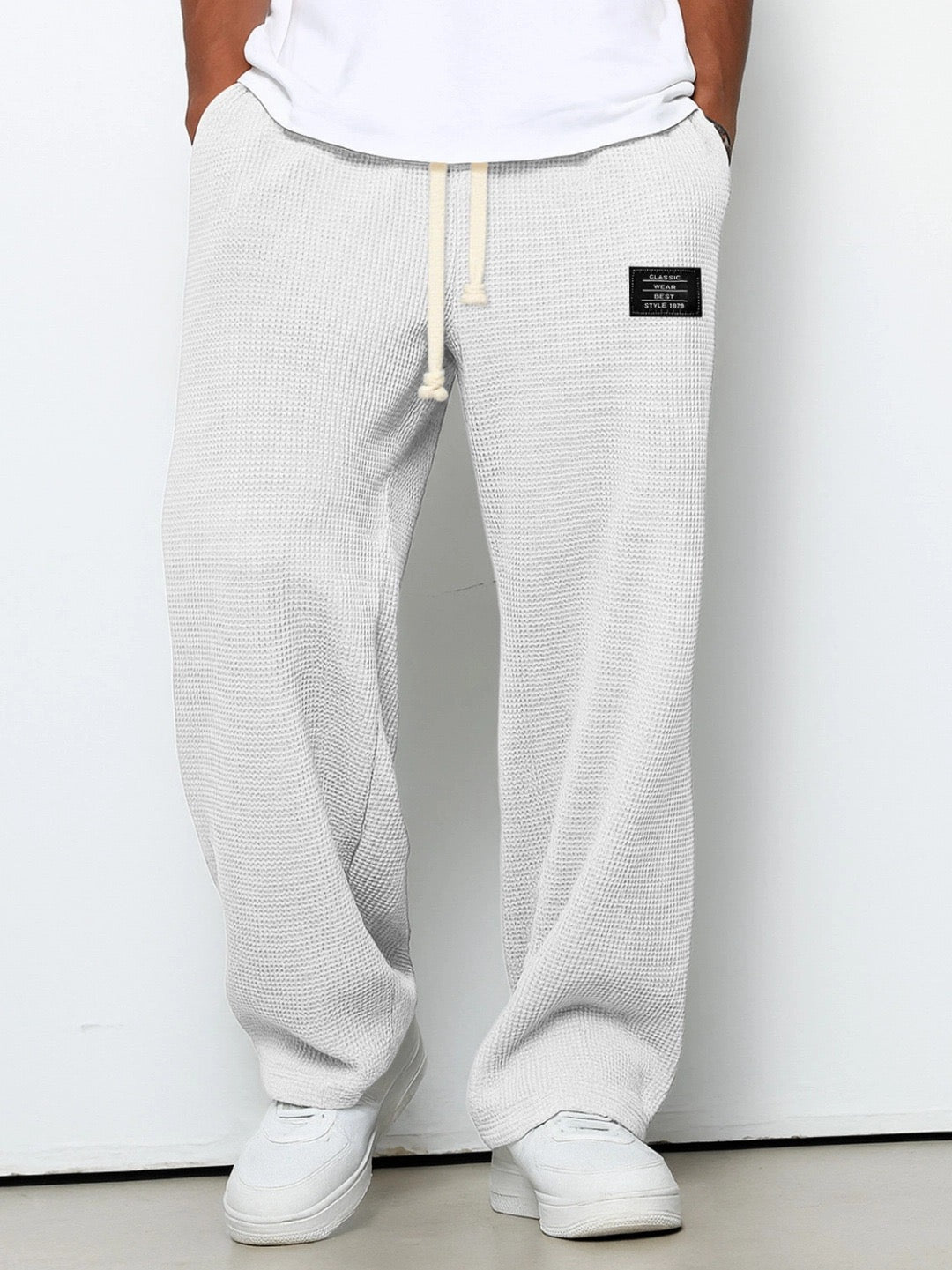 VELLORÉ | Pantalones anchos y cómodos para hombre con cintura ajustable