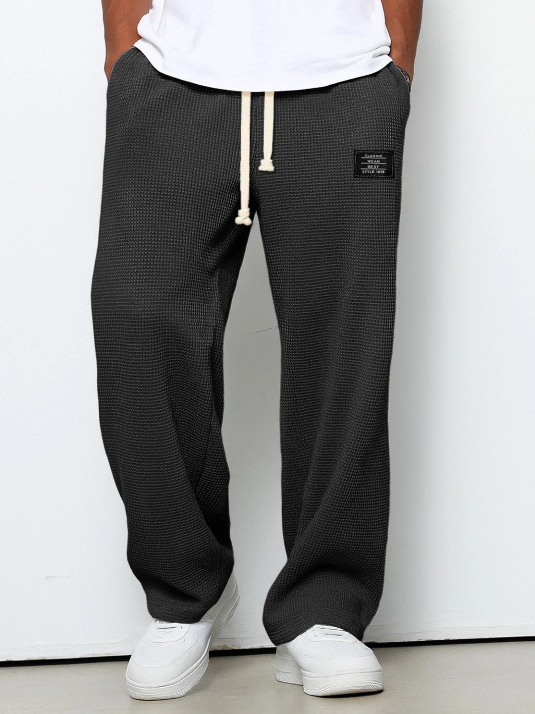VELLORÉ | Pantalones anchos y cómodos para hombre con cintura ajustable