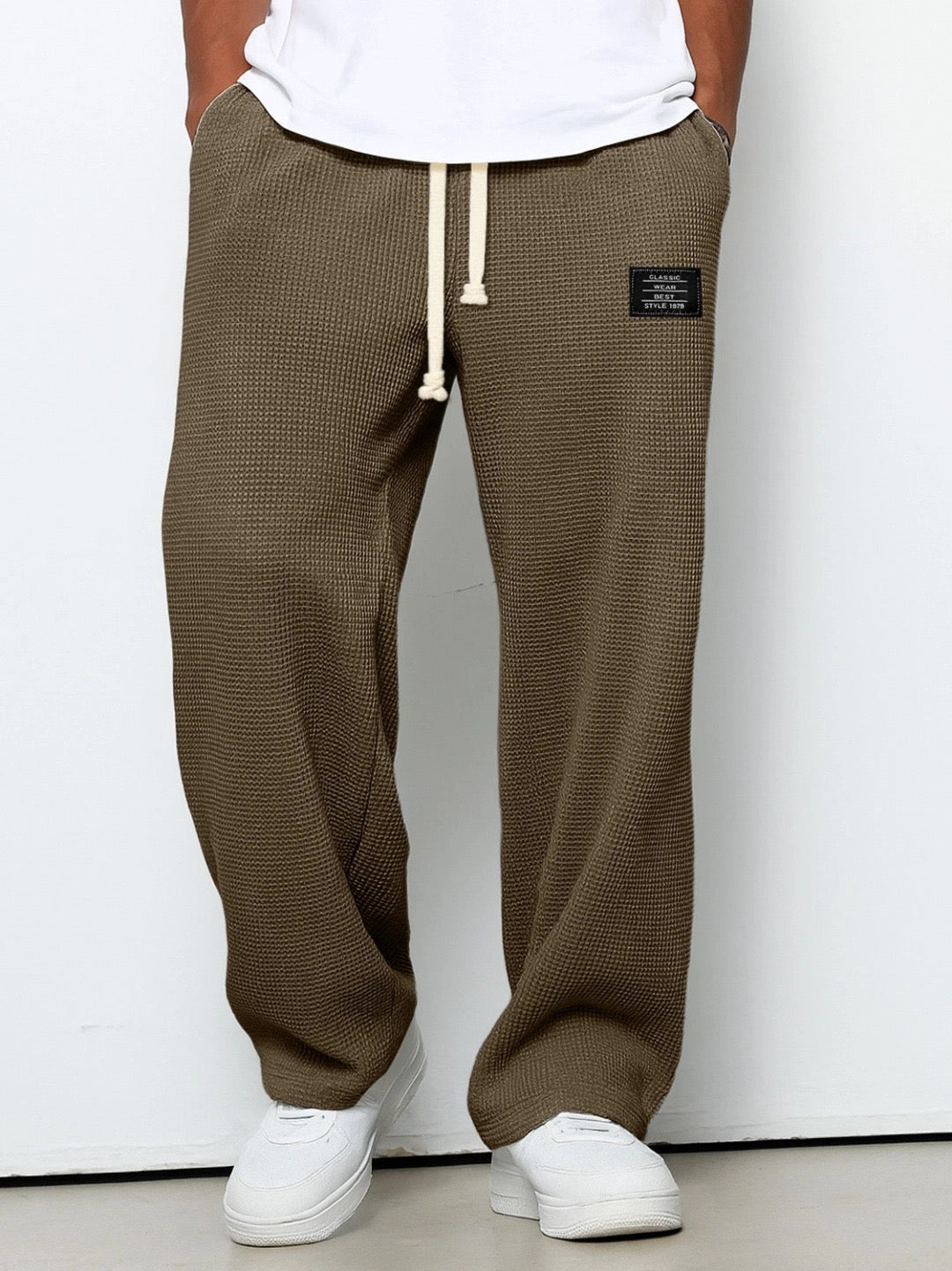 VELLORÉ | Pantalones anchos y cómodos para hombre con cintura ajustable
