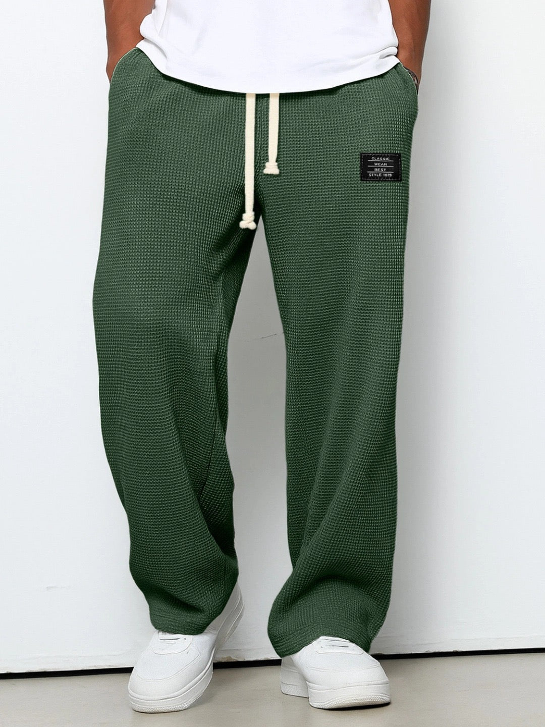 VELLORÉ | Pantalones anchos y cómodos para hombre con cintura ajustable