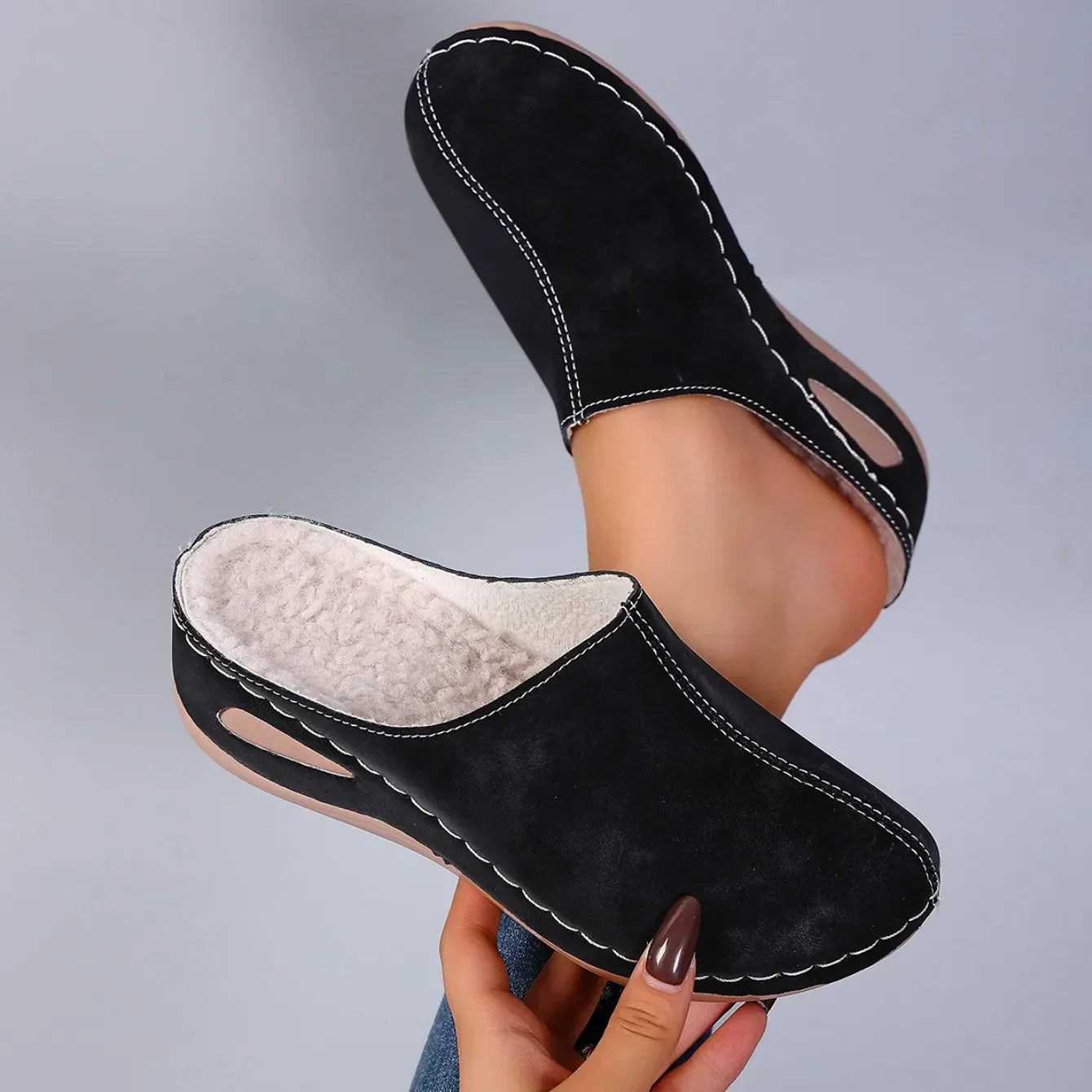 VELLORÉ | Zapatillas ortopédicas – Comodidad diaria definitiva y un estilo para el hogar atemporal (Solo hoy 2ª Unidad al 50%)