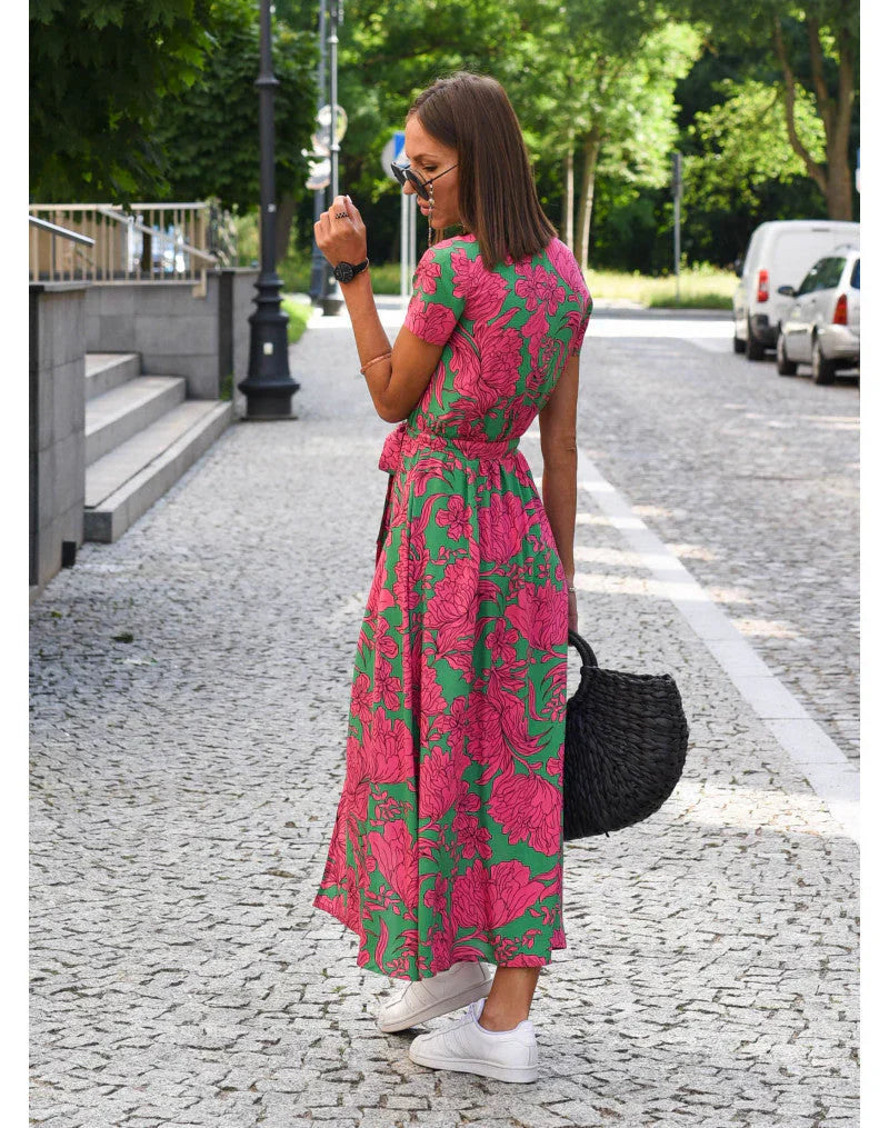 VELLORÉ | Julia - Vestido elegante con escote en forma de corazón y corte modelador que realza la silueta
