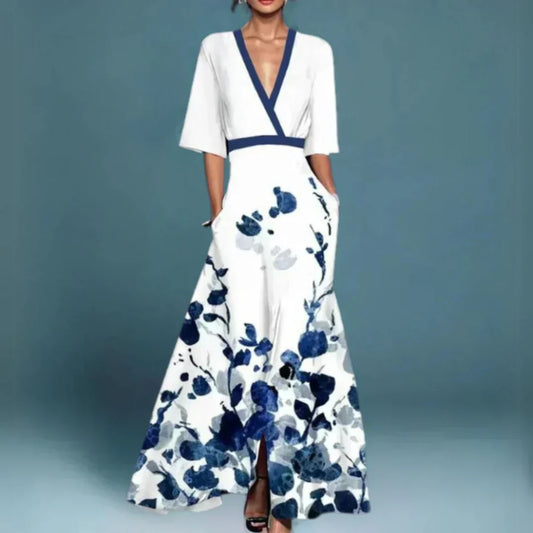 VELLORÉ | Hazel - Vestido envolvente floral exquisito
